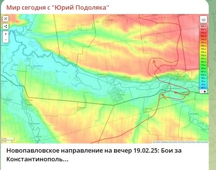    Фото: Скриншот Telegram/Мир сегодня с Юрий Подоляка