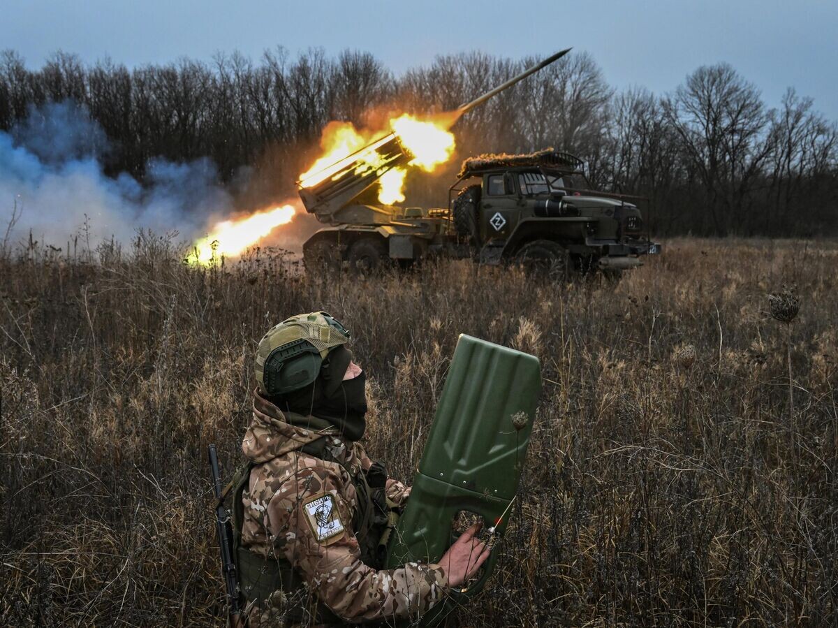    Боевая работа РСЗО "Град"© РИА Новости / Станислав Красильников