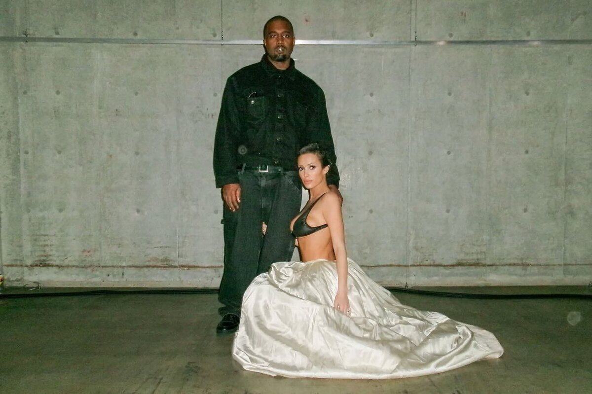    Канье Уэст и Бьянка Цензори. Фото: социальные сети