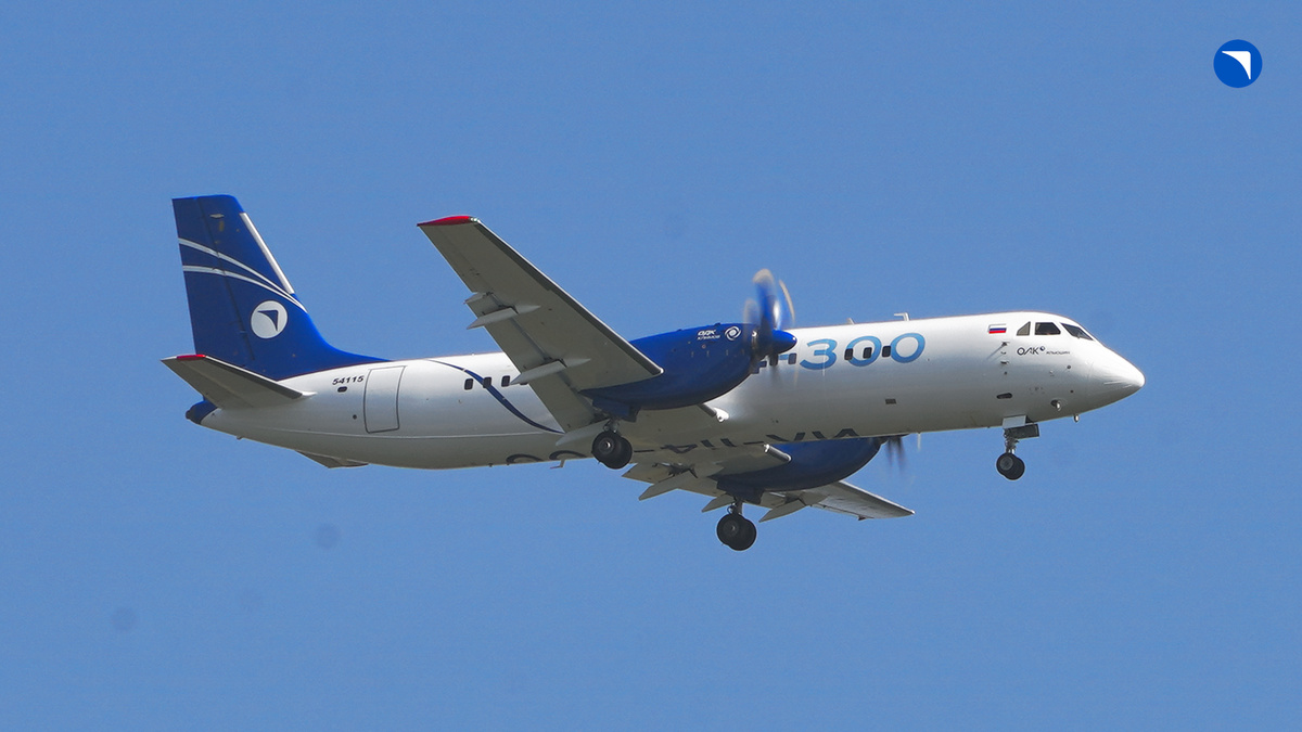 В воздухе самый последний Ил-114-300. Фото для иллюстрации. Источник: ОДК.