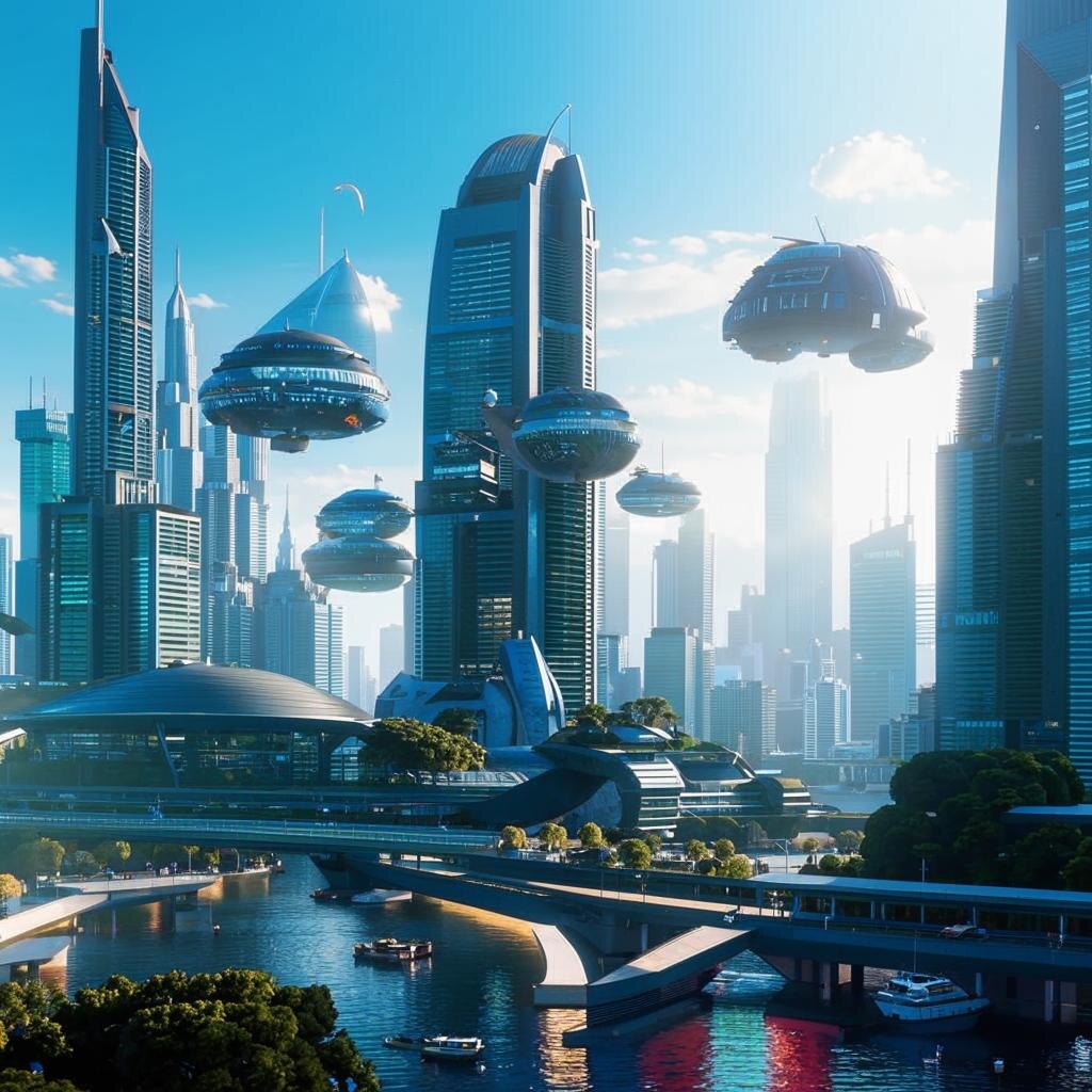 Возможно, это наш мир через 200 лет.