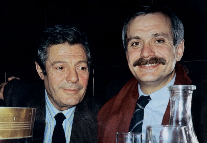 Никита Михалков и Марчелло Мастроянни
