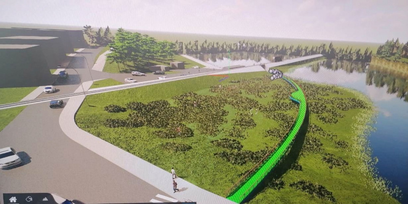    Безопасный переход свяжет набережную Сортавалы с паркомСергей Крупин / VK