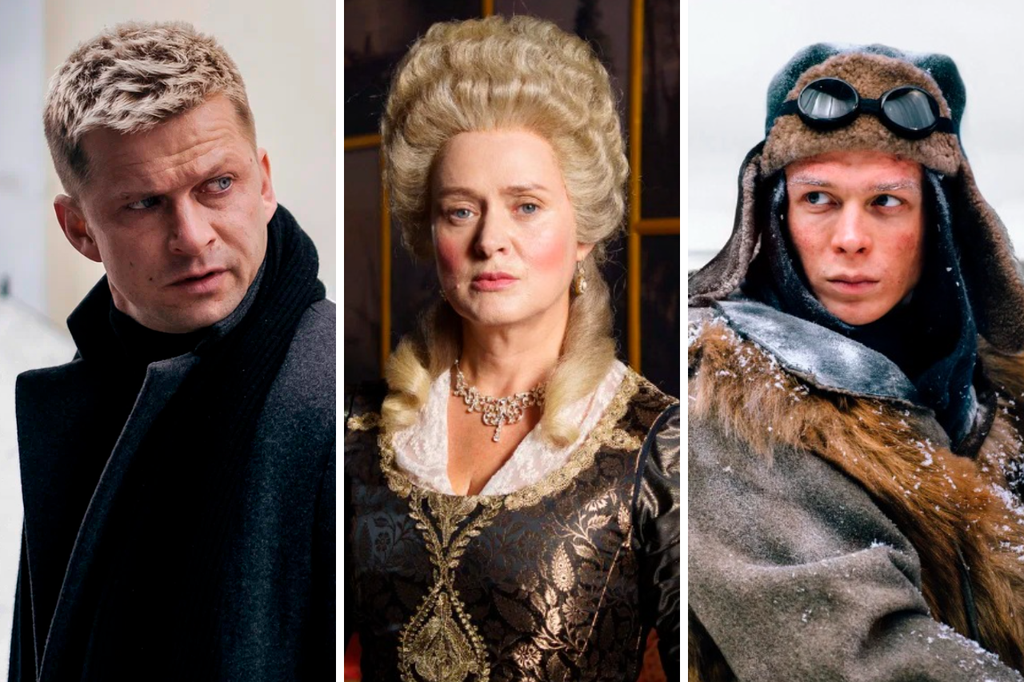    Фото © «Капитан Крюк» режиссёр Максим Максимов / «Екатерина Великая» режиссёр Морад Абдель-Фаттах / «Челюскин. Первые» режиссёр Степан Коршунов / Kinopoisk.ru