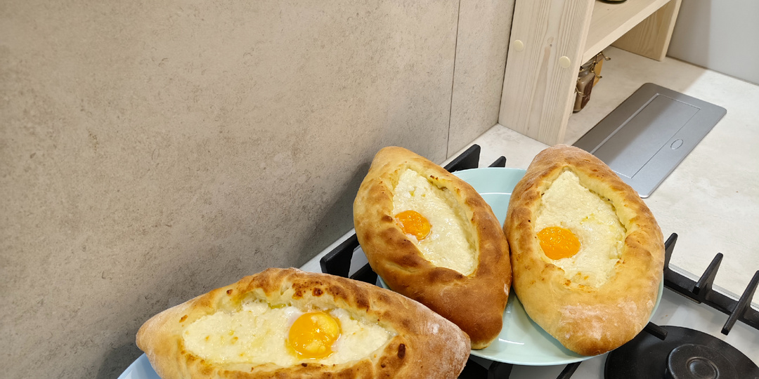 Хачапури по-аджарски 🥟 Простой рецепт, который получится у каждого