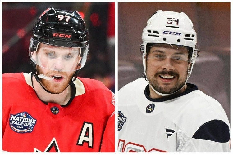    Коннор Макдэвид и Остон Мэттьюс / фото: globallookpress.com