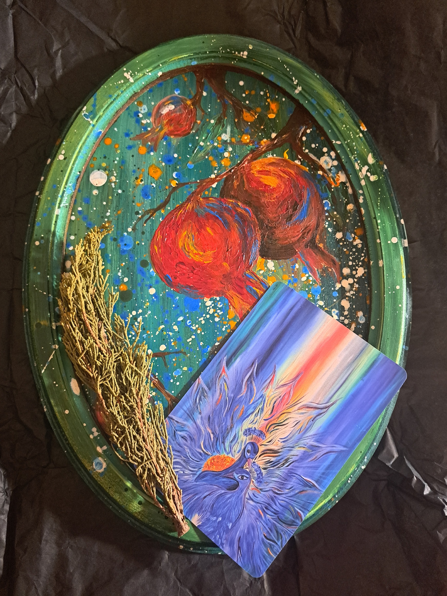 Собираю картину с Гранатами в новый дом