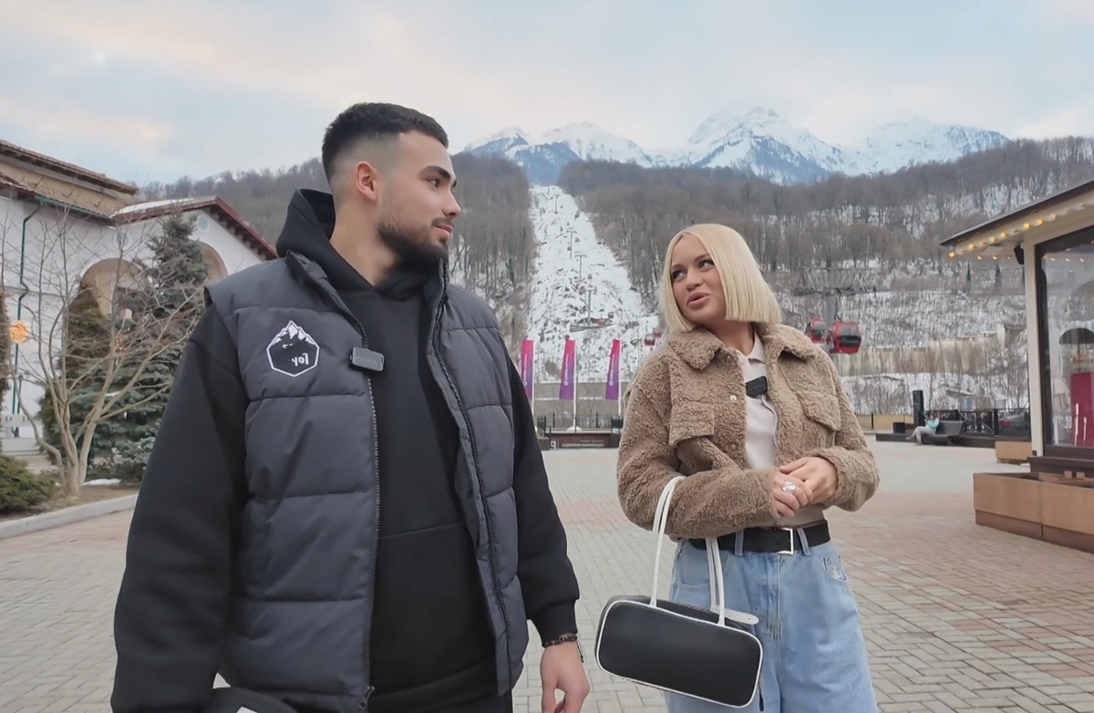 Арсен Алхузин и Элина Рахимова (фото из эфира на «Okko»)