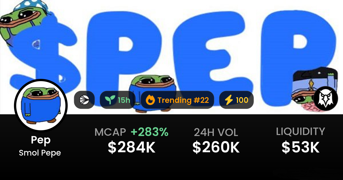 МОНЕТА SMOL PEP: КАК И ГДЕ БЕЗОПАСНО КУПИТЬ ИЛИ ПРОДАТЬ КРИПТОВАЛЮТУ PEP COIN НА СПОТЕ ЗА РУБЛИ ИЛИ USDT? ЛИСТИНГ $PEP ТОКЕНА