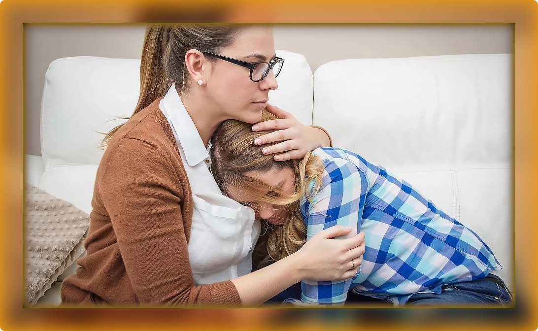 Как важно вовремя с себя гордыню снять, обнять, утешить и поговорить с ребёнком...