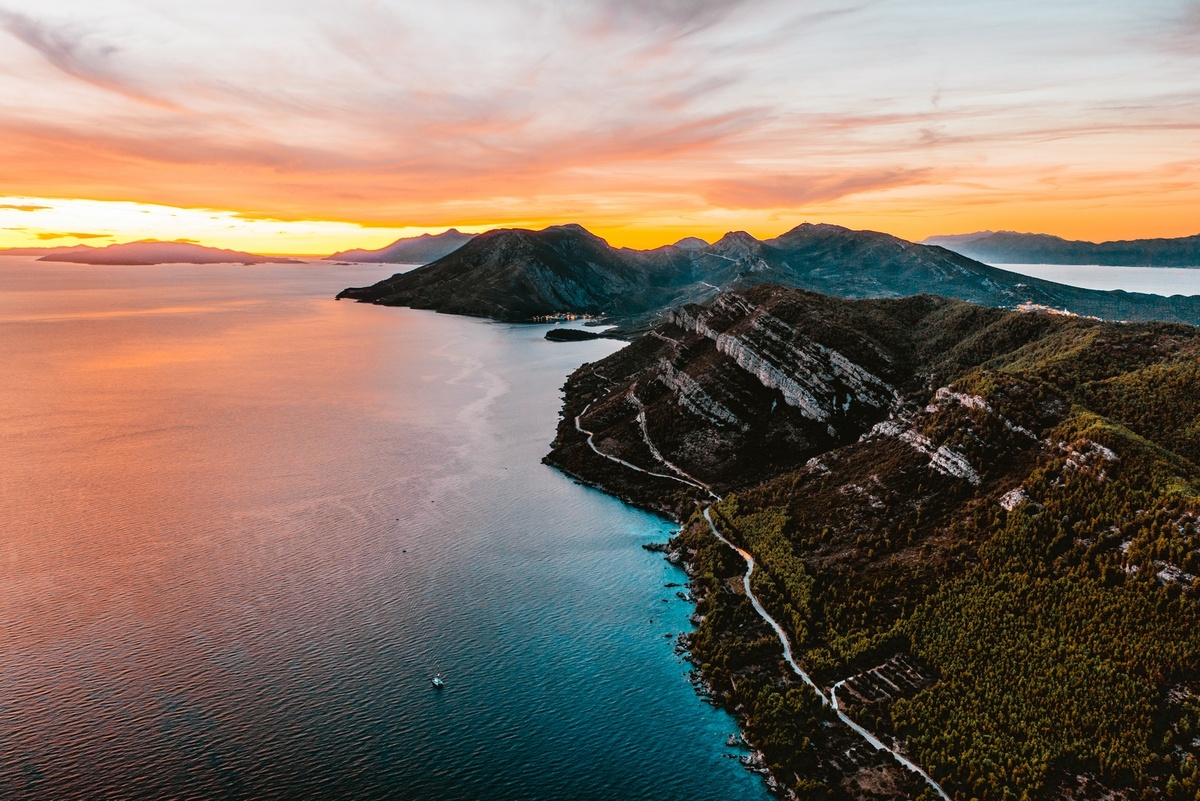 Деревня Жуляна — скрытая жемчужина полуострова Пелешац, Хорватия.