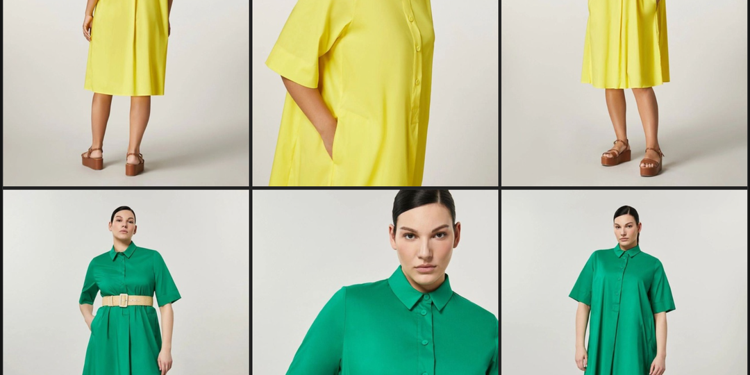 Как одно и то же платье сидит на фигурах разного типа