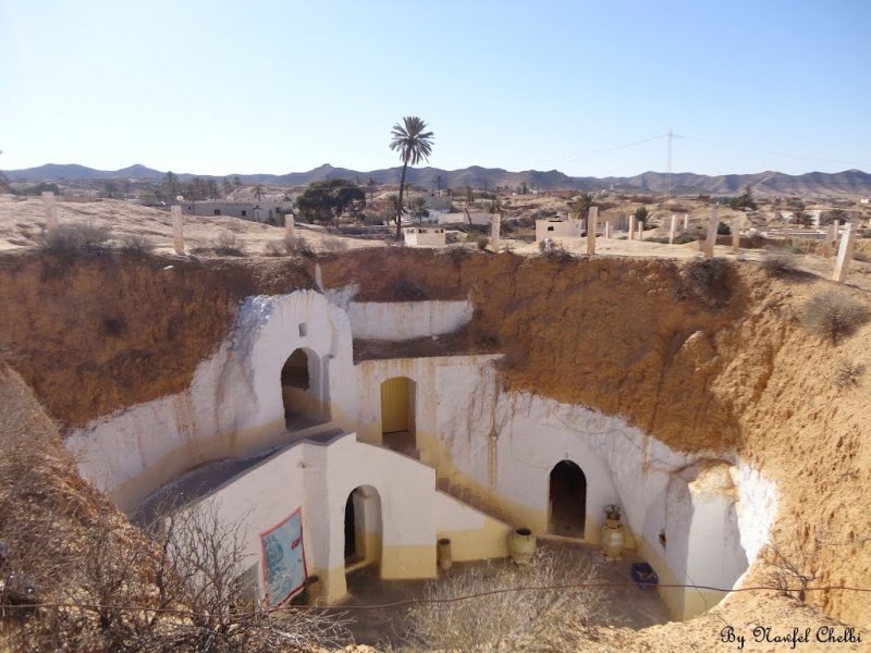  Город Матмата в Тунисе