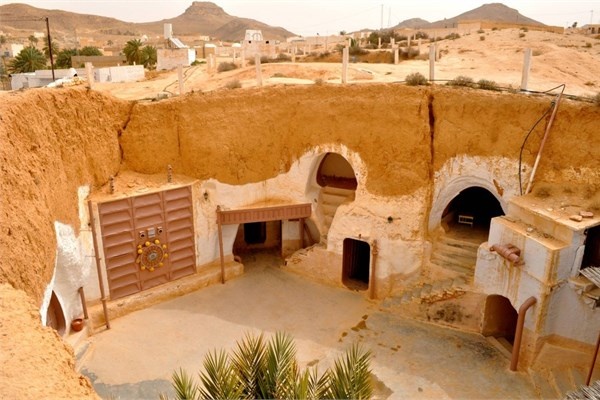  Город Матмата в Тунисе