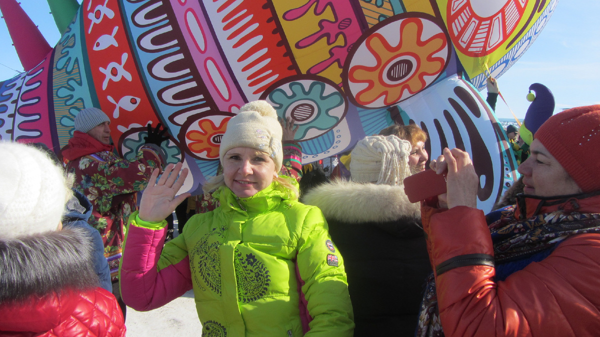 Я на Сибирской Масленице в 2017 году