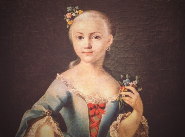 Елизавета Петровна в детстве. Изображение взято с Яндекс картинок.