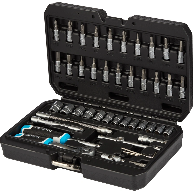 Набор на 46 предметов подойдет для мелкого ремонта авто