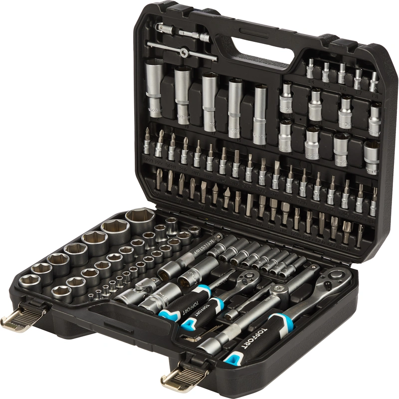 Набор на 110 предметов подойдет для ремонта практически любой модели авто