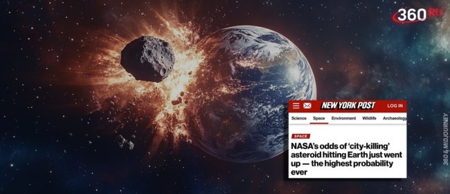 Что было то прошло пример Шанс столкновения астероида 2024 YR4 с Землёй продолжает увеличиваться EveryDay.