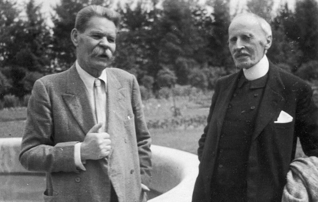 М. Горький и Р. Роллан, 1930 год. фото из ria.ru