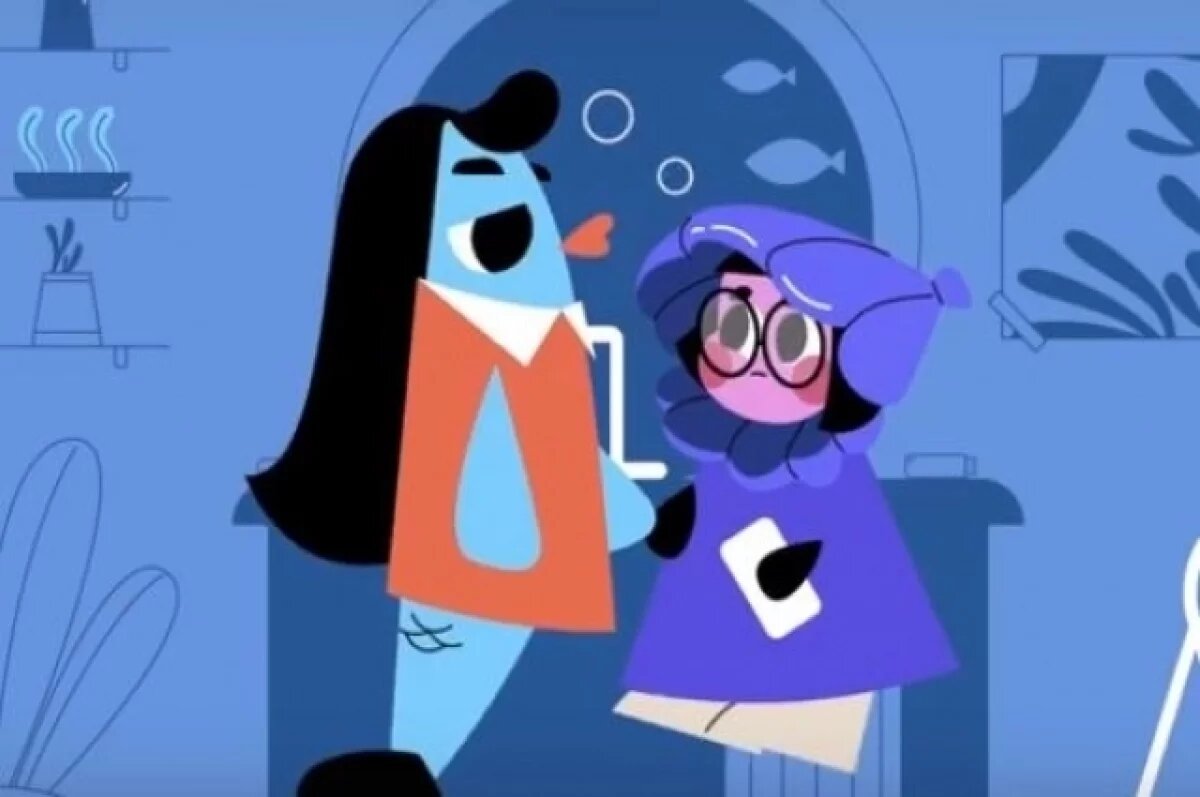    Персонажи мультипликационных роликов.