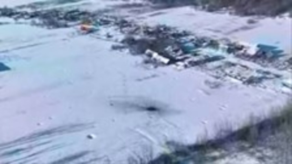    Курское приграничье засыпало снегом