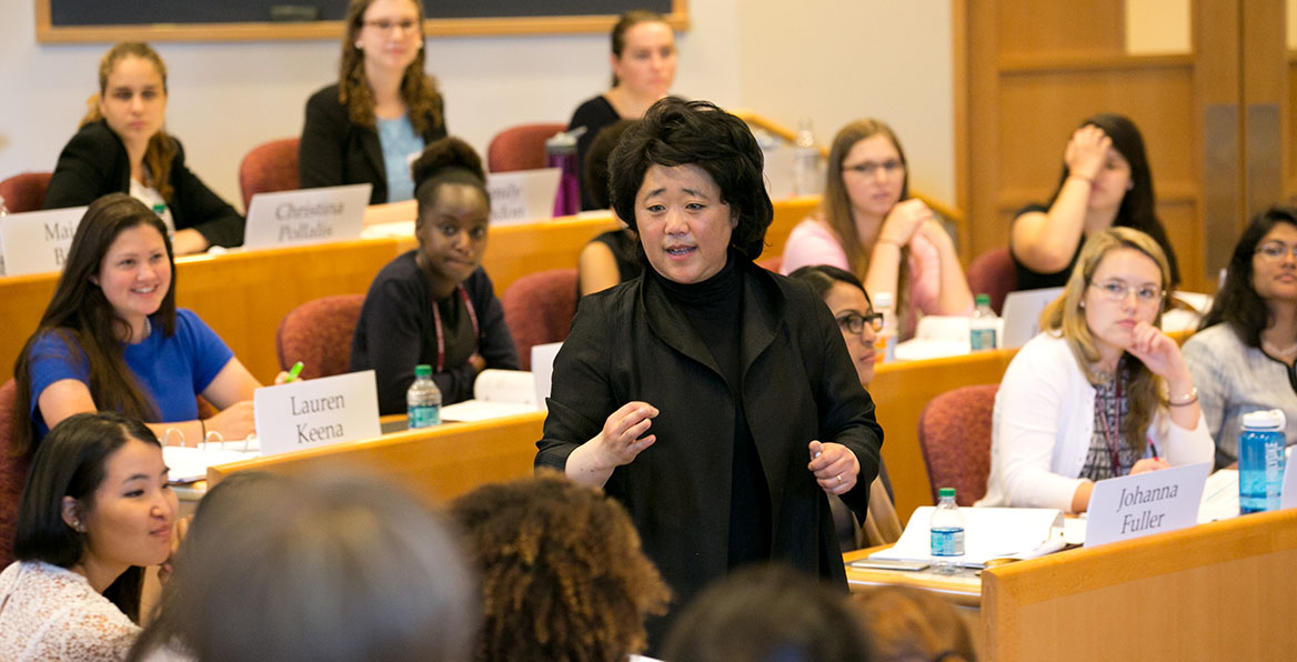 Лекция в Harvard Business School