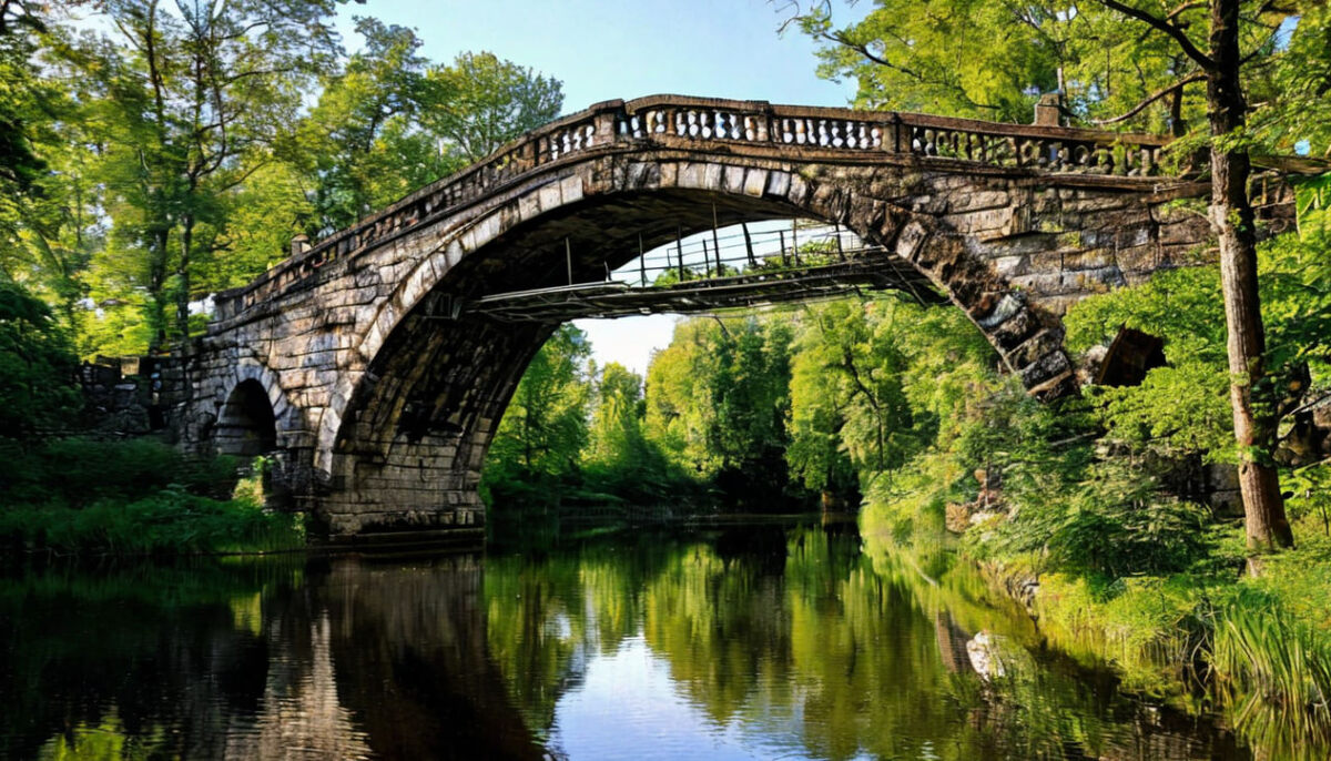    «Расползание» моста рядом с Воронежским центральным парком не влияет на его работоспособность – мэр Сергей Петрин сгенерировано ИИ Шедеврум