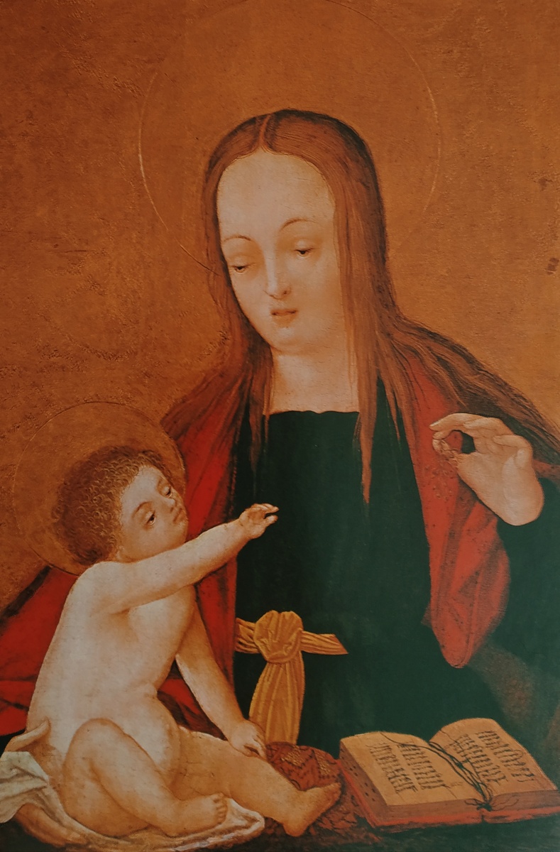 Мария с младенцем Иисусом 