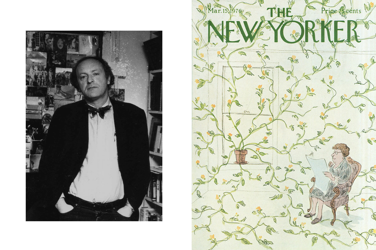    Иосиф Бродский в Нью-Йорке / обложка The New Yorker с первым стихотворением Бродского, опубликованном в этом журнале, 15 марта 1976 года