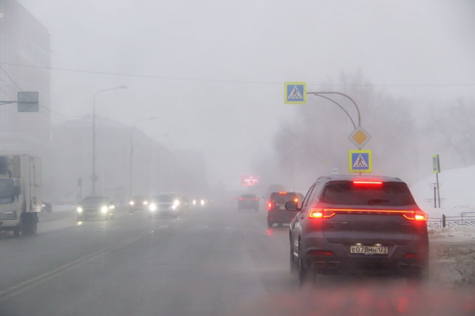    Зима. Непогода. Барнаул. Источник: Виталий Барабаш/"Толк"