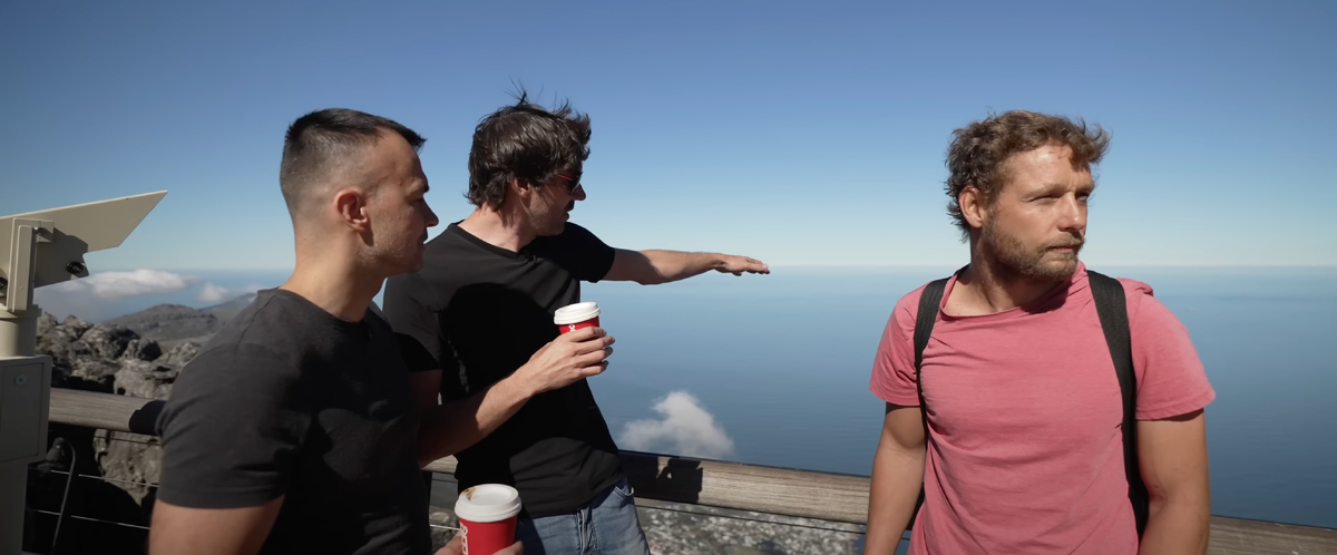 Смотрим место приземления