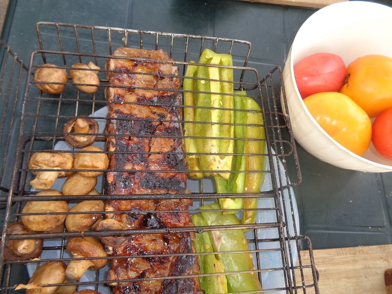 Выращенный лично мной перенец в августе :)