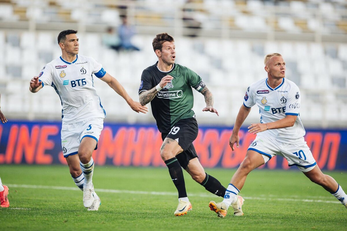 Фабиан Бальбуэна, Фёдор Смолов и Константин Тюкавин