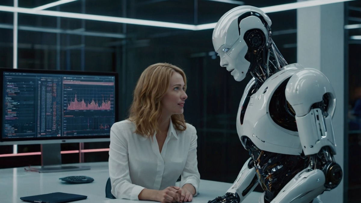 Робот поясняет "за рынок недвижки"