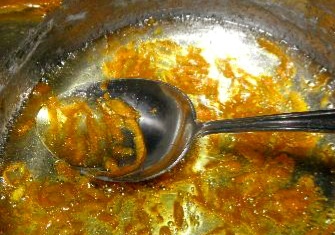 Фото автора. Цедра в сиропе.