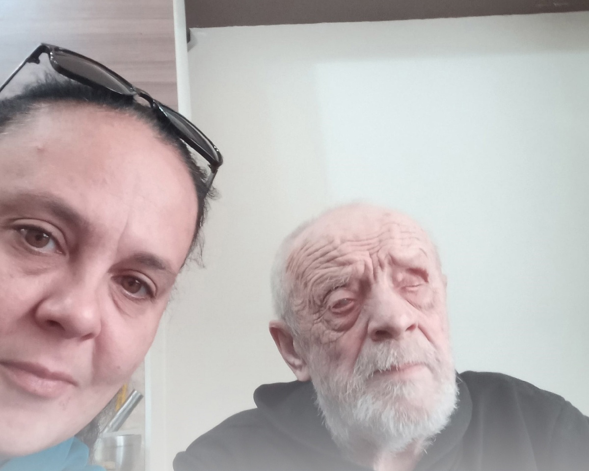 Юлия и дедушка Володя
