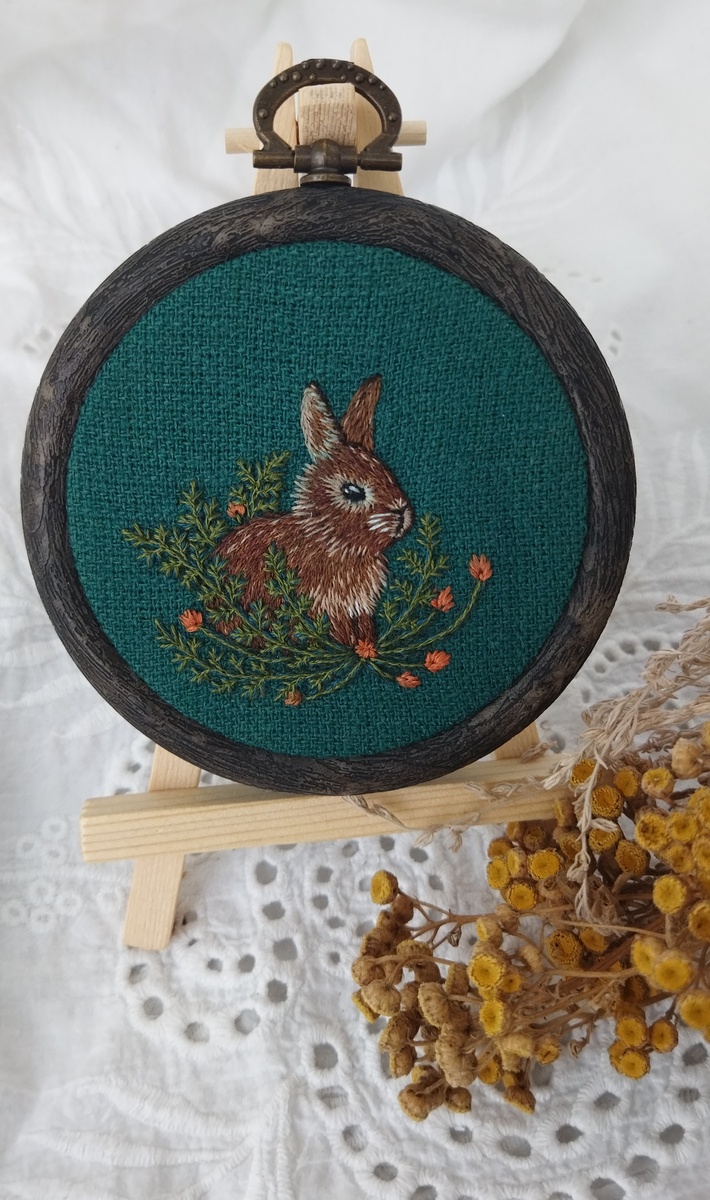 Готовая вышивка