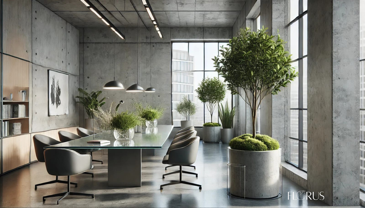 Озеленения офиса