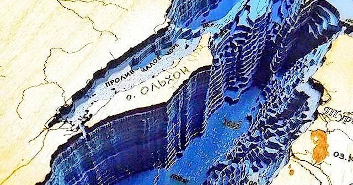 Как выглядит Байкал без воды.