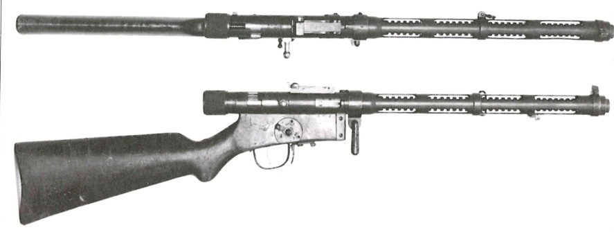 Один из самых ранних протипов пистолета пулемёта Лахти 1922 года сделанного на заводе в Тампере.