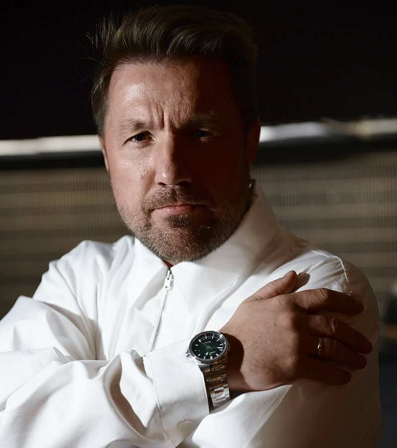 Виталий Истомин в часах Norqain Adventure Sport