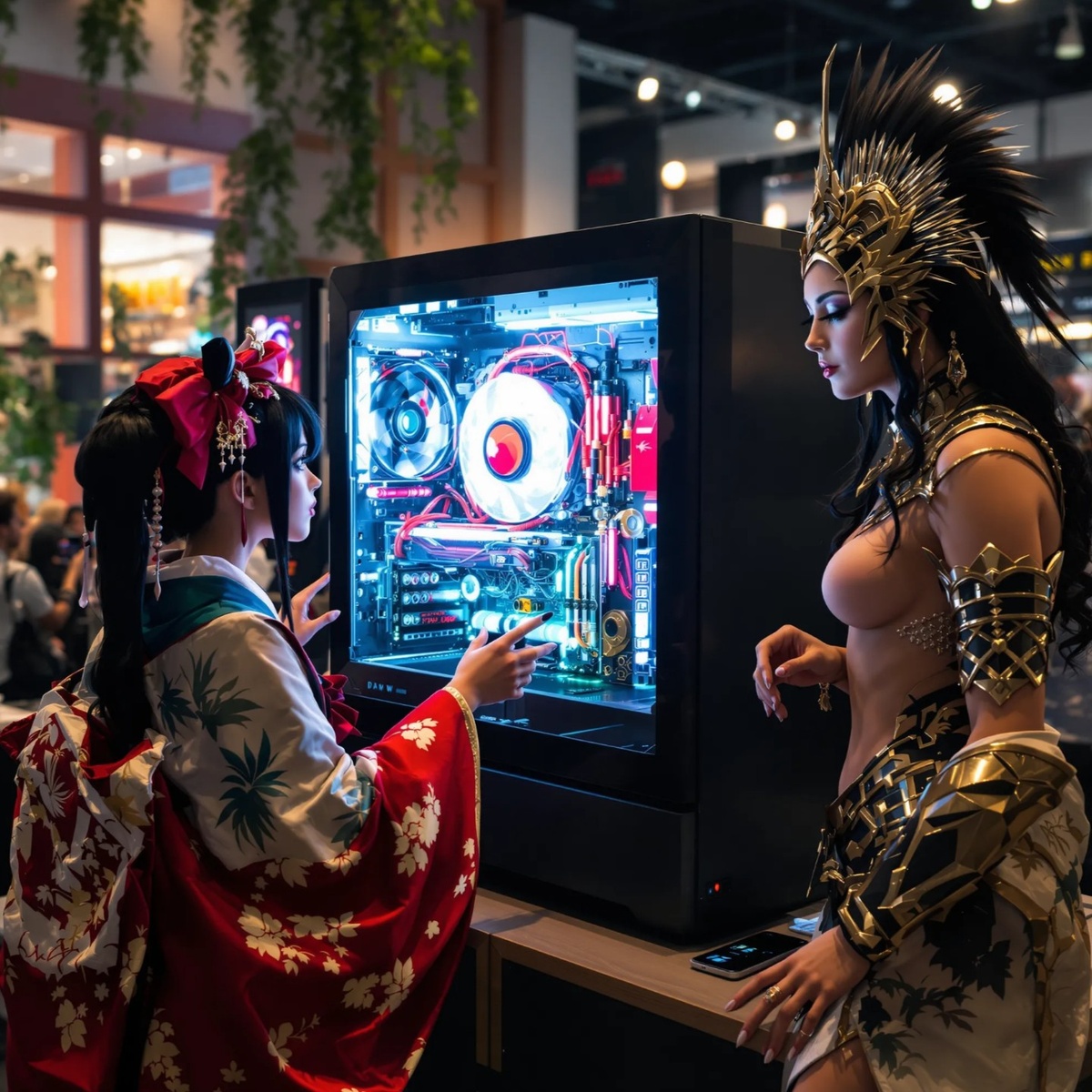 ПК - пека по-царски (генеративный конент).