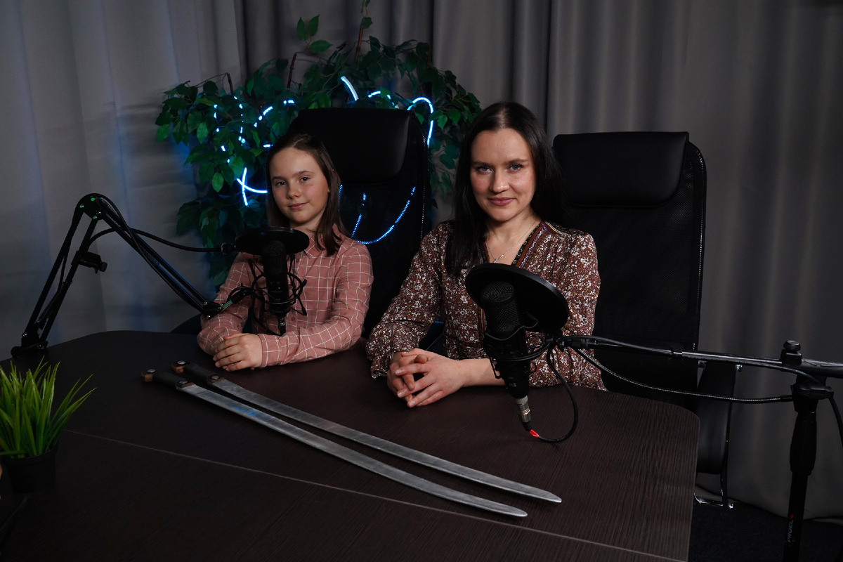 Гости студии «Парафраз» Александра и Ольга