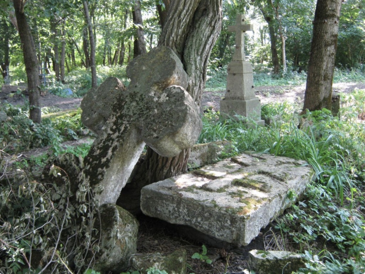 Отстатки Успенского некрополя в городе Ставрополе