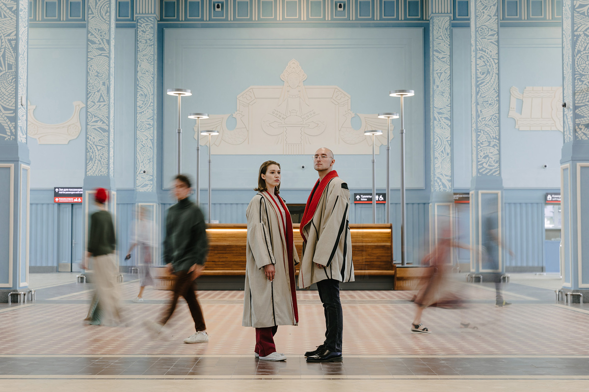    Зал ожидания железнодорожного вокзала Иваново