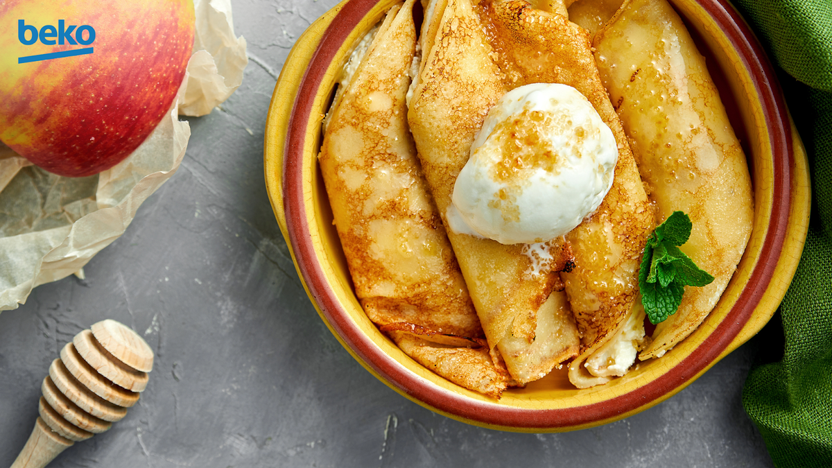 Тонкие, нежные блинчики с сочной и ароматной начинкой