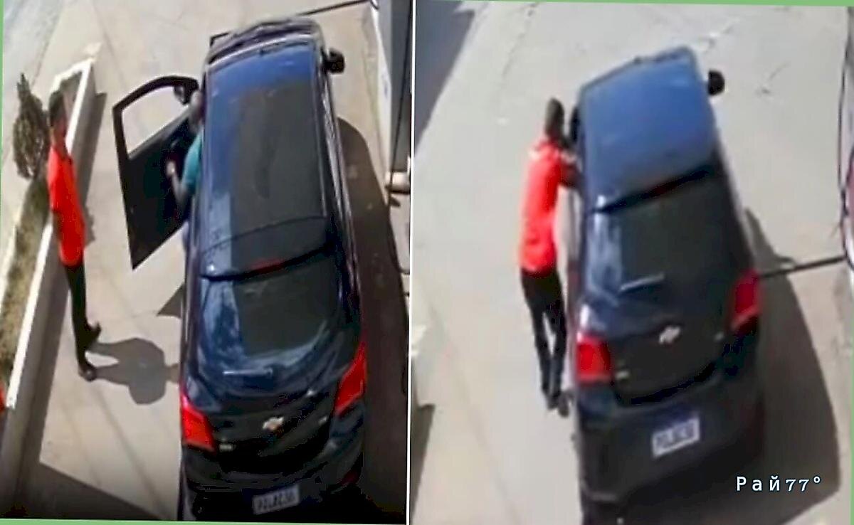   Фото - скриншот с видео, снятого на месте происшествия