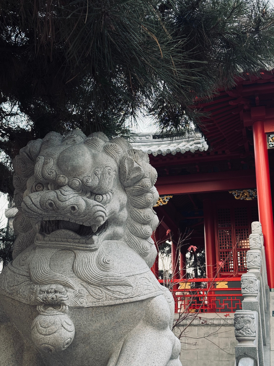 Храм Цзиле. Охранник Дракон