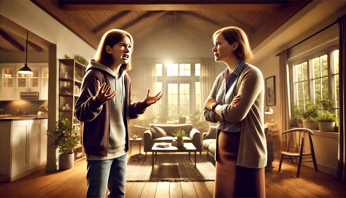 У Ангелины сложные отношения с матерью, они часто ссорятся